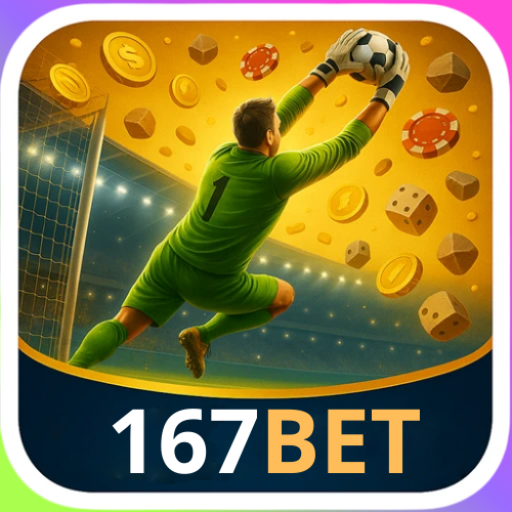 Imagem promocional da 167BET mostrando a plataforma e suas vantagens